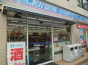 【コンビニエンスストア】ローソン尾山台駅北店まで113ｍ