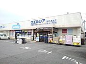 【ドラッグストア】ウエルシア下館二木成店まで450ｍ