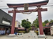 笠間稲荷神社まで600ｍ