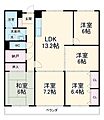 マンション沼南エリカ8号棟1階8.8万円