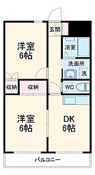 間取図画像 2DK