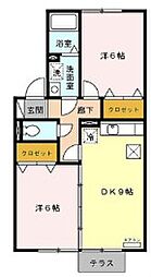 間取図画像 2DK