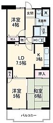 間取図画像 3LDK