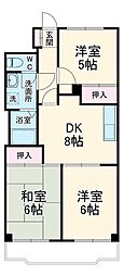 間取図画像 3DK
