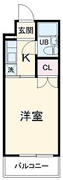 間取図画像 1K