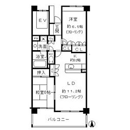 パークホームズ覚王山イースト 1SLDKの間取図画像