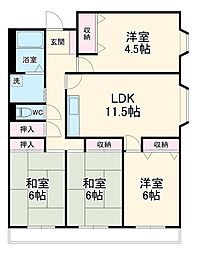 間取図画像 4LDK