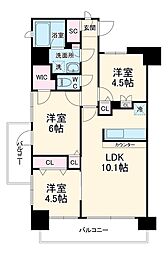 間取図画像 3LDK