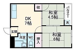 千里七尾マンション 3階/-