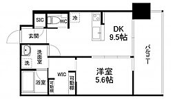 ベネチア天満橋 4階