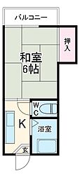 間取図画像 1K