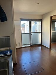 JR横浜線 橋本駅 バス12分 小山郵便局前下車 徒歩3分の賃貸アパート 1階2DKのリビング/ダイニング