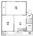 県公社川上第1住宅16号棟3階5.8万円