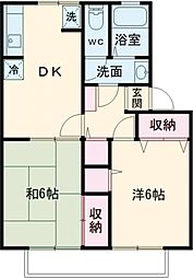 間取図画像 2DK