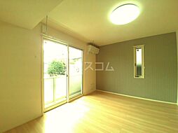 JR横浜線 橋本駅 バス15分 東原宿下車 徒歩8分の賃貸アパート 1階2LDKのリビング/ダイニング