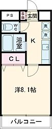 間取図画像 1K