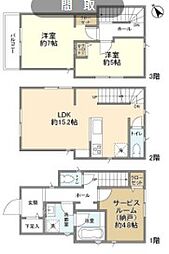 Ｋｏｌｅｔ尾山台南10 1階2SLDKの間取り