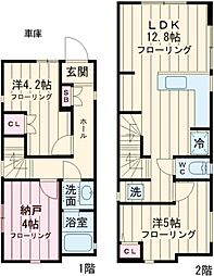 北府中駅 18.4万円