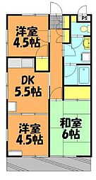 間取図画像 3DK