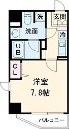 東武伊勢崎線 曳舟駅 徒歩12分の賃貸マンション 5階1Kの間取り
