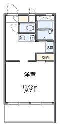 間取図画像 1K