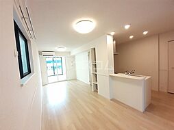 JR常磐線 牛久駅 バス31分 うしくあみ斎場前下車 徒歩5分の賃貸アパート 1階1LDKのリビング/ダイニング