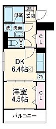 間取図画像 1DK