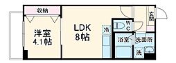 ｒｏｂｏｔ　ｈｏｍｅ　前原 3階1LDKの間取り