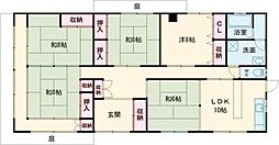 La Vie en Rose 1階5LDKの間取り