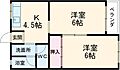 サンクレール摂津2階4.6万円