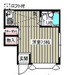 間取図画像 ワンルーム