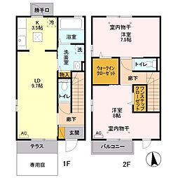 西小泉駅 8.9万円