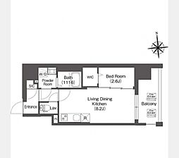 コンフォリア・リヴ南森町II 14階/-
