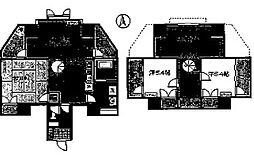 東京メトロ東西線 葛西駅 徒歩10分の賃貸マンション 4階3LDKの間取り