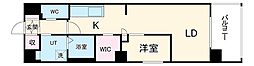 THE　GD　One 5階1LDKの間取り