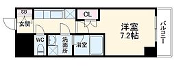 名古屋市営名城線 大曽根駅 徒歩3分の賃貸マンション 7階1Kの間取り