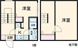 LEGALAND江古田 1階2Kの間取り