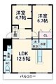 グリーンコーポ3階6.8万円