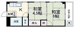 大東ビル 2Kの間取図画像