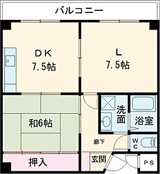 間取図画像 2DK