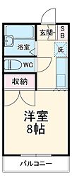 間取図画像 1K