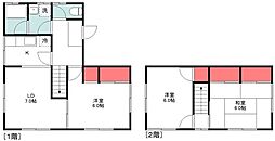 ＰＵＥＲＴＡ八幡台 1階3LDKの間取り