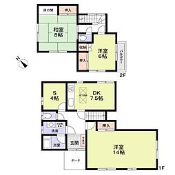 千葉市若葉区みつわ台5丁目賃貸 1階3SDKの間取り