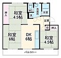 西遊馬団地3号棟5階6.1万円