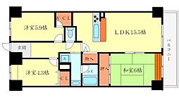 間取図画像 3LDK