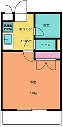 間取図画像 1K