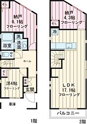 Ｋｏｌｅｔ西永福 1階1SLDKの間取り