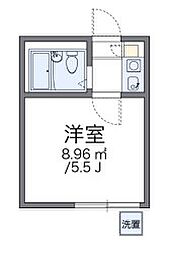 レオパレス蒲田第8 102 1階1Kの間取り