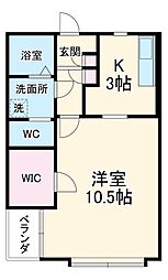 間取図画像 1SK