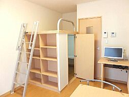 レオパレスハヅキ栄町 3階1Kのリビング/ダイニング